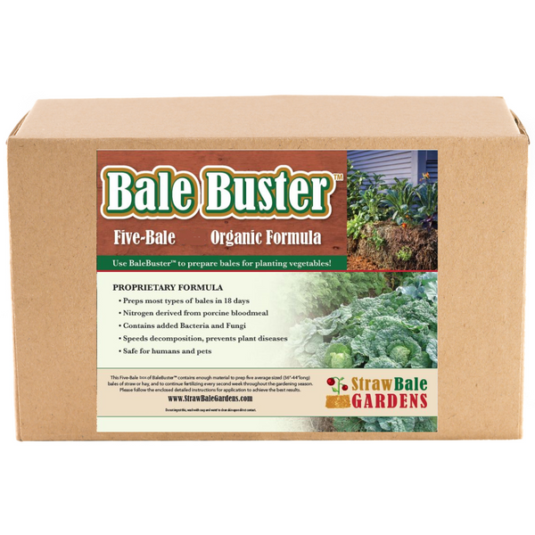 BaleBuster5 - 100% Organic - Five Bale Garden Size