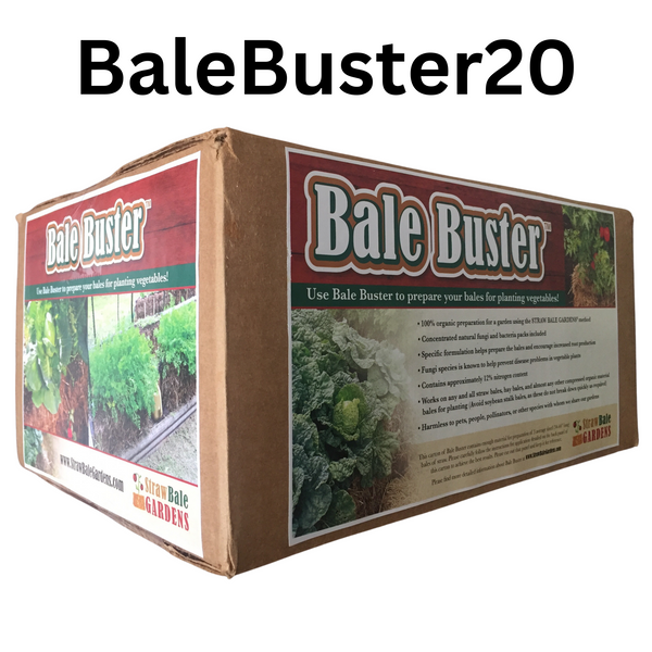 BaleBuster20 - Twenty Bale Garden Size - Refined NPK Formulation