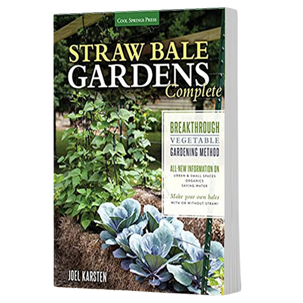 Straw Bale Gardening Starter Kit - Includes BaleBuster5 and Straw Bale Gardens book by Karsten