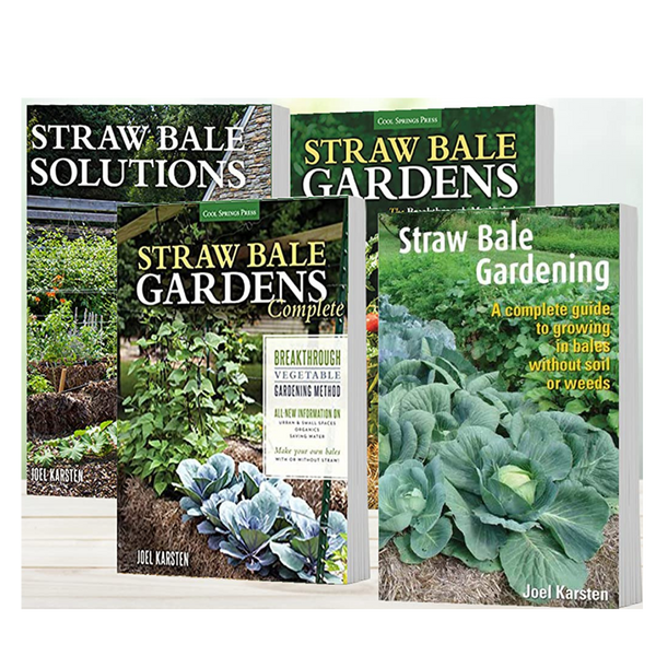 Straw Bale Gardens Collection of all Four Books