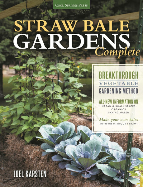 BaleBuster4 Starter Kit (with Straw Bale Gardens Complete book)